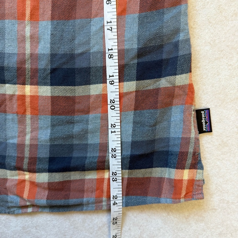 Patagonia Heywood Flannel Shirt Size 6 - Picture 9 of 11